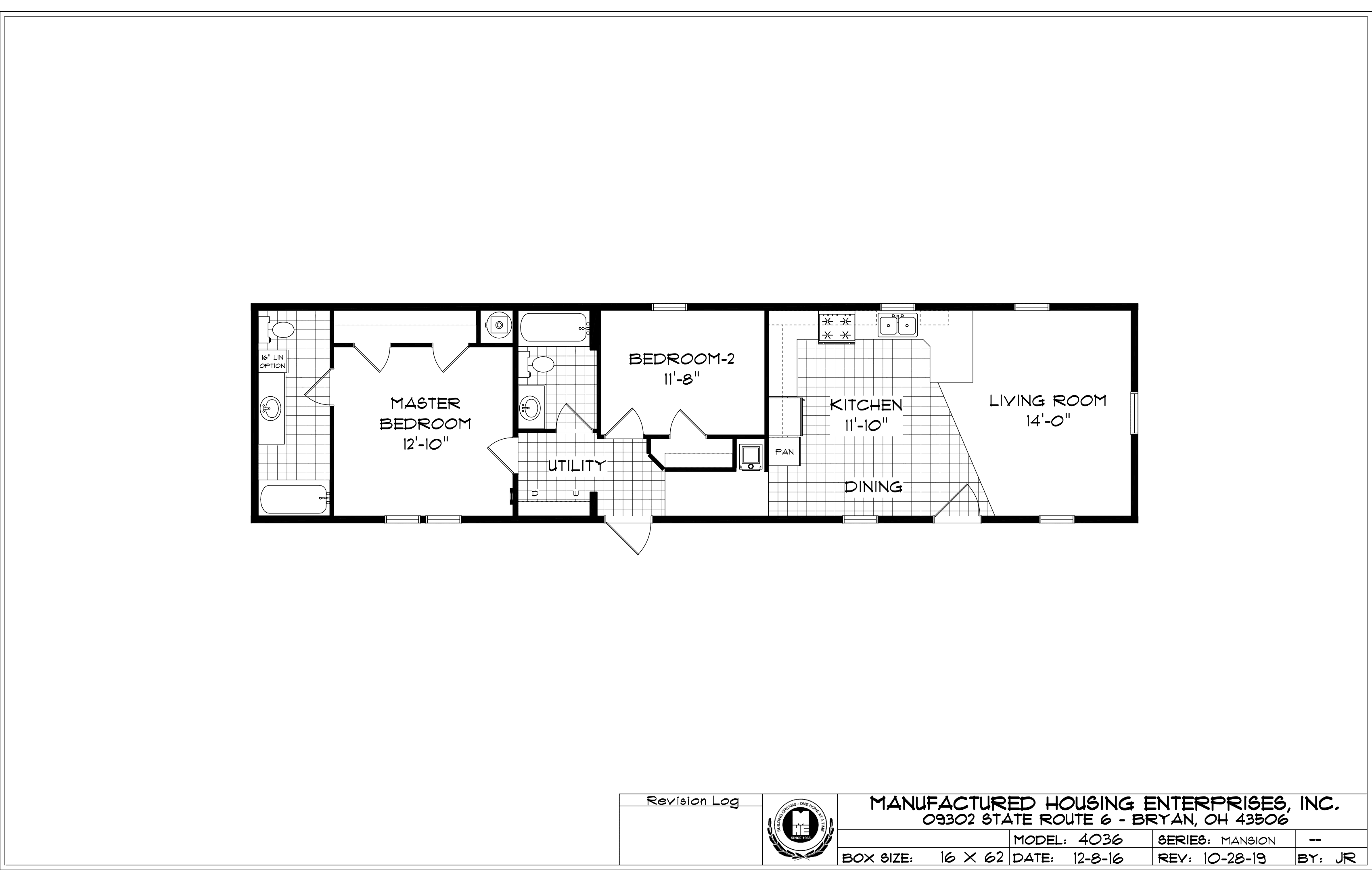 Model 4036 | 2 Bed 2 Bath